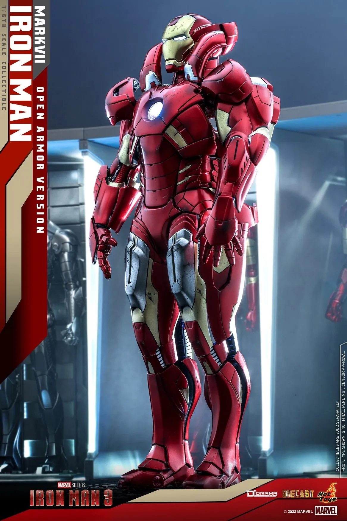 Hot Toys DS004D51 Iron Man Mark VII Open Armor Version 1 6