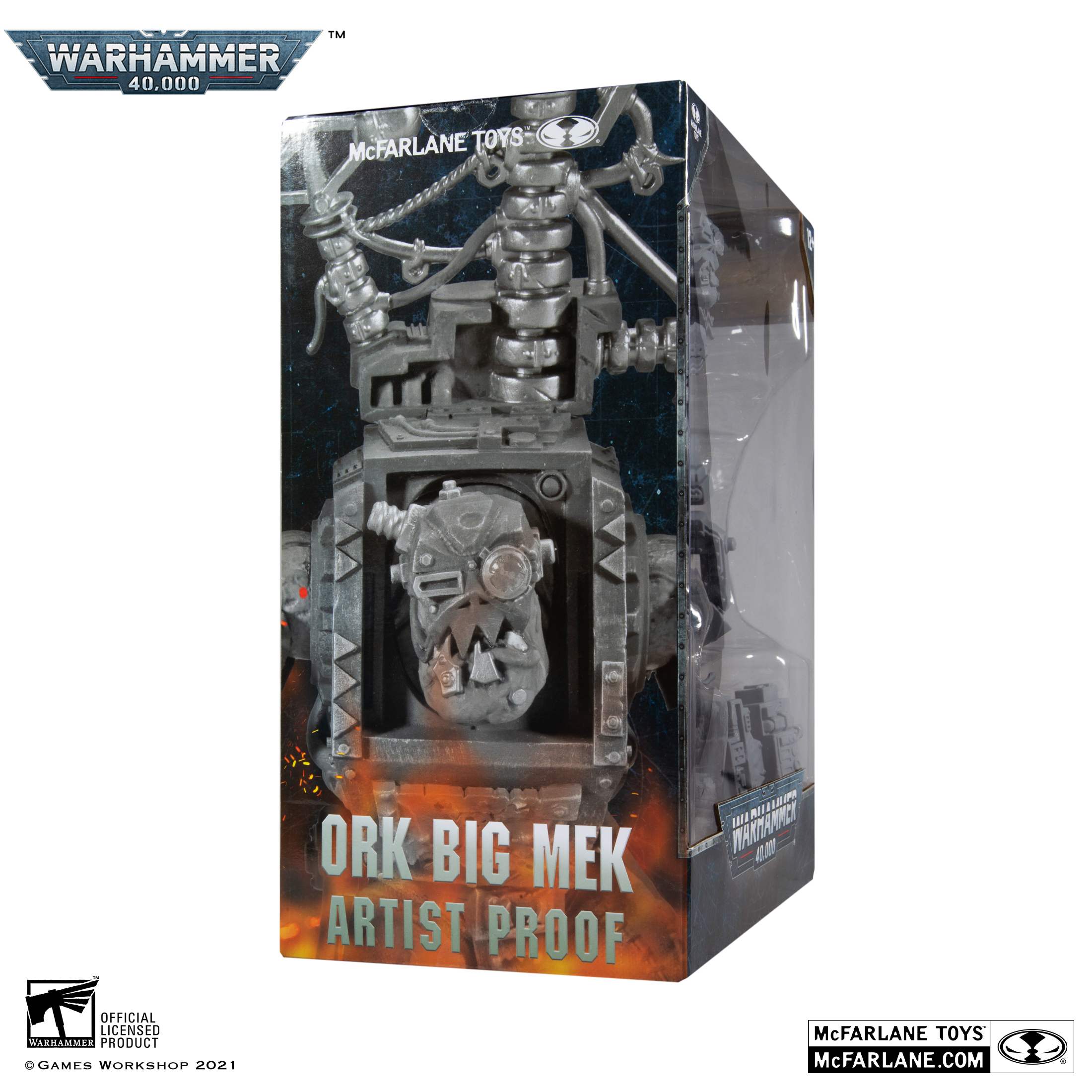 Ork Big Mek Artist Proof Mcfarlane Toys Warhammer