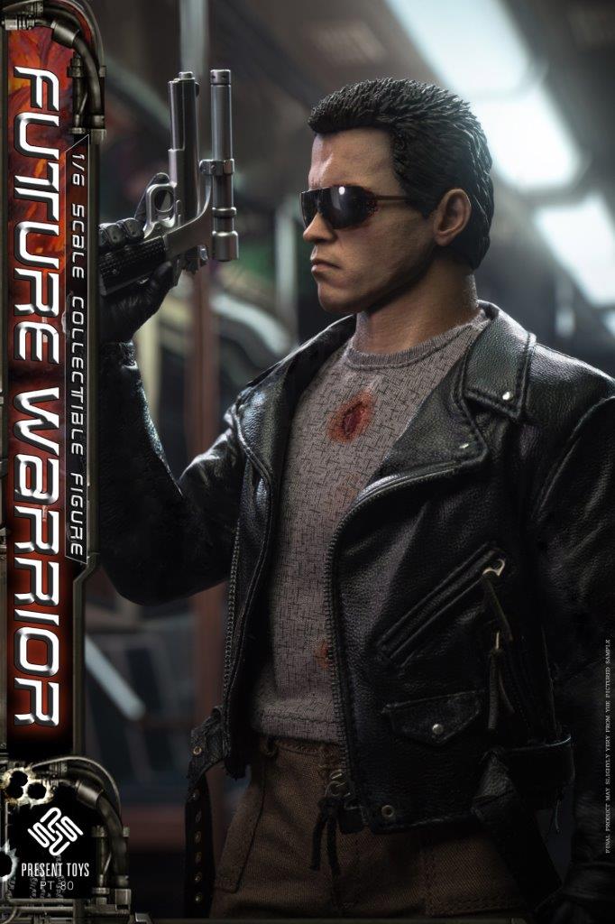купить Фигурка Terminator — Present Toys Future Warrior Leather Version 1:6 Collector Figure 6.jpeg