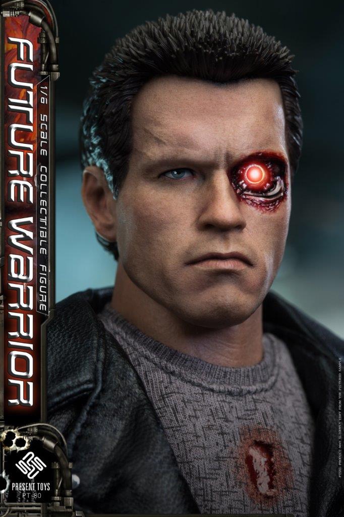 купить Фигурка Terminator — Present Toys Future Warrior Leather Version 1:6 Collector Figure 12.jpeg