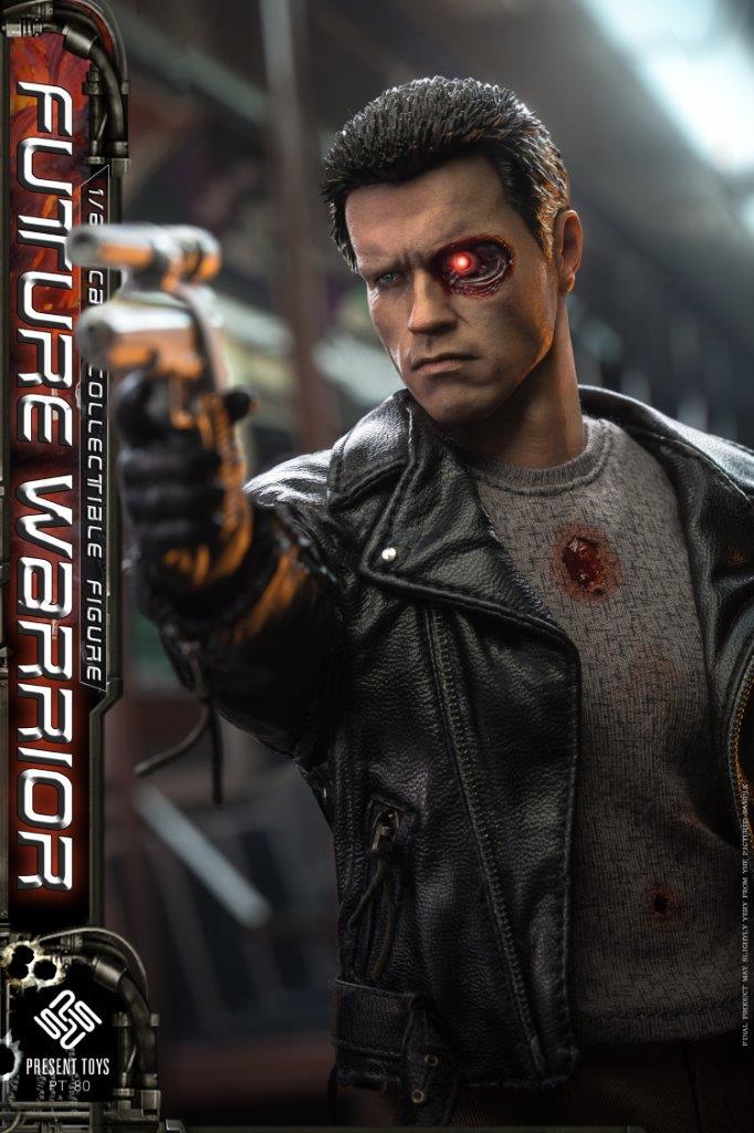 купить Фигурка Terminator — Present Toys Future Warrior Leather Version 1:6 Collector Figure 4.jpeg