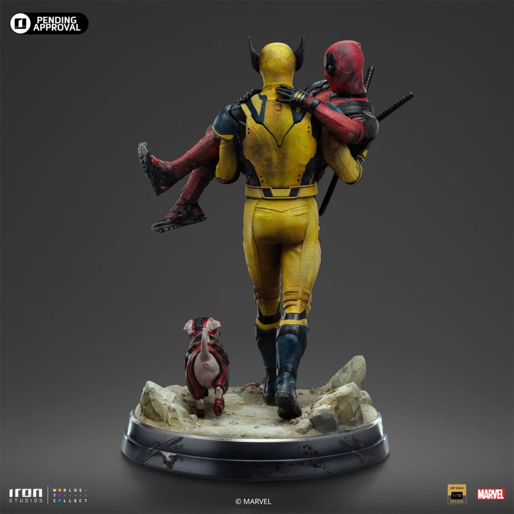 купить Фигурка Iron Studios Deadpool and Wolverine Deluxe Limited Edition 1:10 Art Scale Statue 2.jpg
