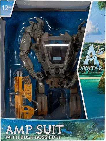 Фигурка Avatar Amp Suit w Bush Boss FD-11 — McFarlane Toys MegaFig Figure