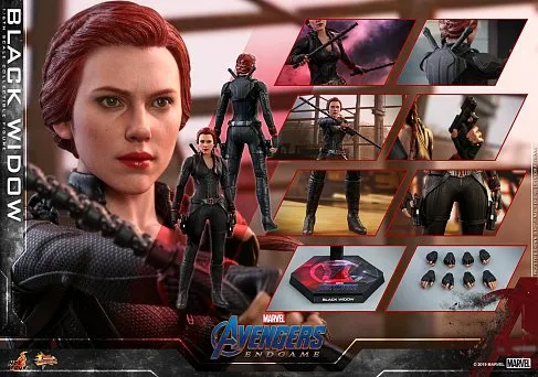 Фигурка Черная Вдова — Hot Toys MMS533 Black Widow Avengers Endgame 1/6