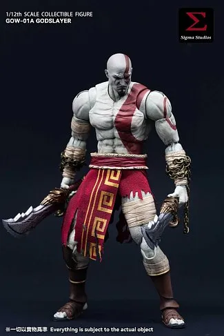 Фигурка God of War Kratos — Sigma Studio GOW-01A Godslayer 1/12 ...