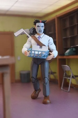 Фигурки Черепашки Ниндзя — Neca Business Suit Casey Jones Split Foot Soldier 2-pack