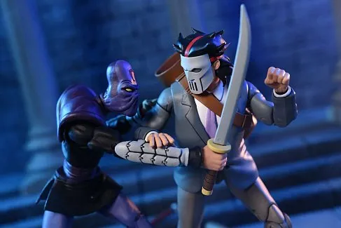 Фигурки Черепашки Ниндзя — Neca Business Suit Casey Jones Split Foot Soldier 2-pack