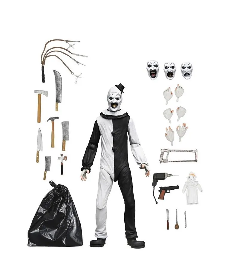 купить Фигурка NECA Terrifier - Ultimate Art the Clown 7" Scale Action Figure 1.jpg