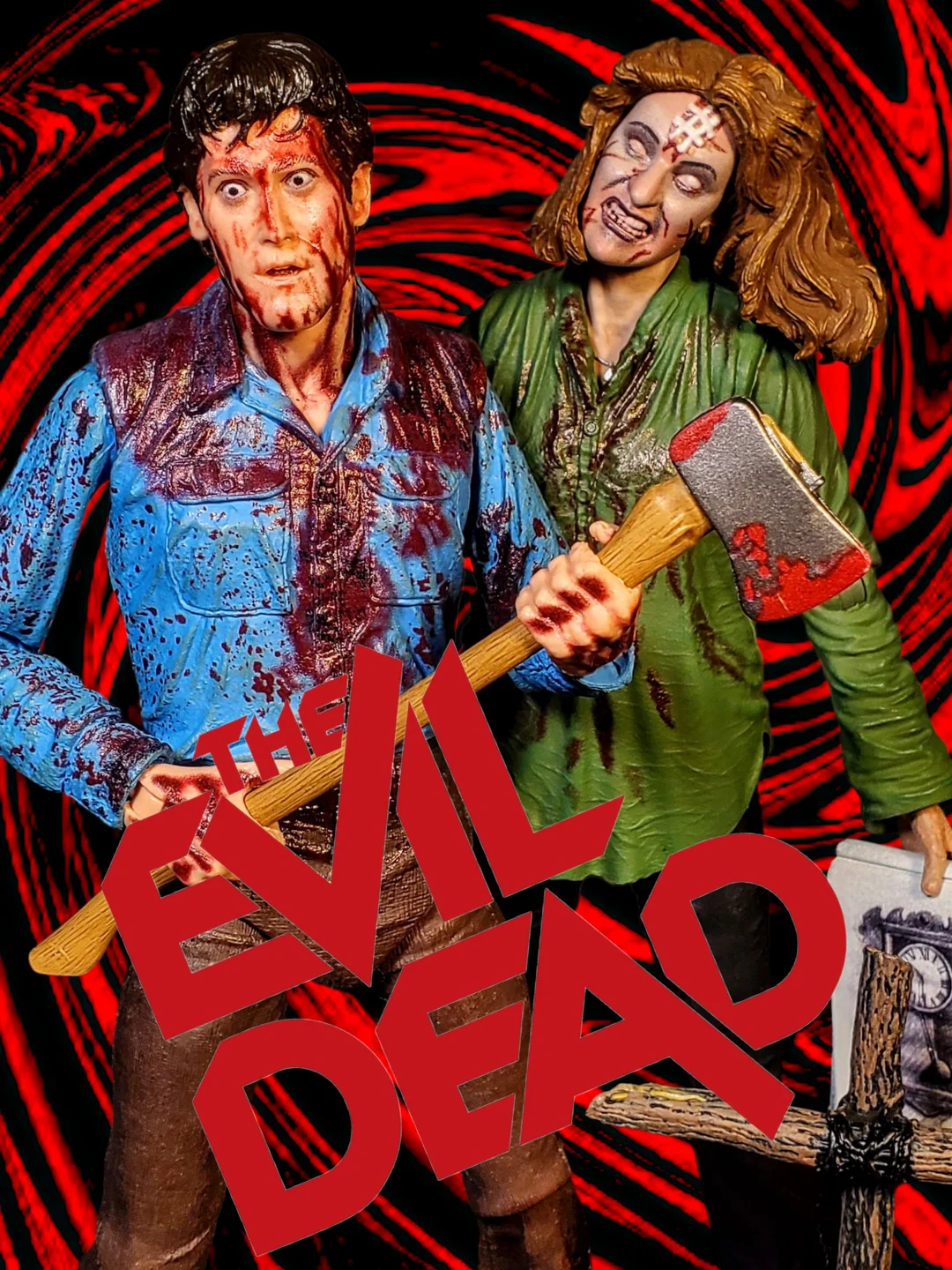 Фигурка Bloody Ash w Cheryl Williams — Neca Evil Dead Ultimate Two-Pack