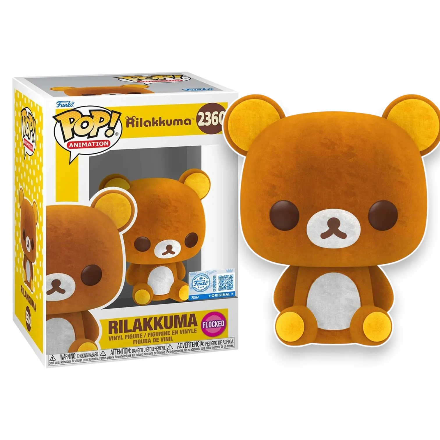 Фигурка Rilakkuma Rilakkuma Flocked Exc — Funko Pop! Vinyl 2360