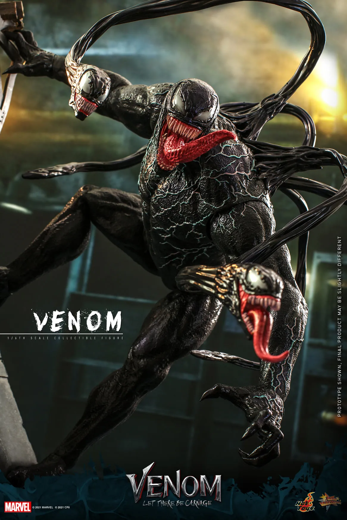 Женский костюм Venom Carnage Eyes