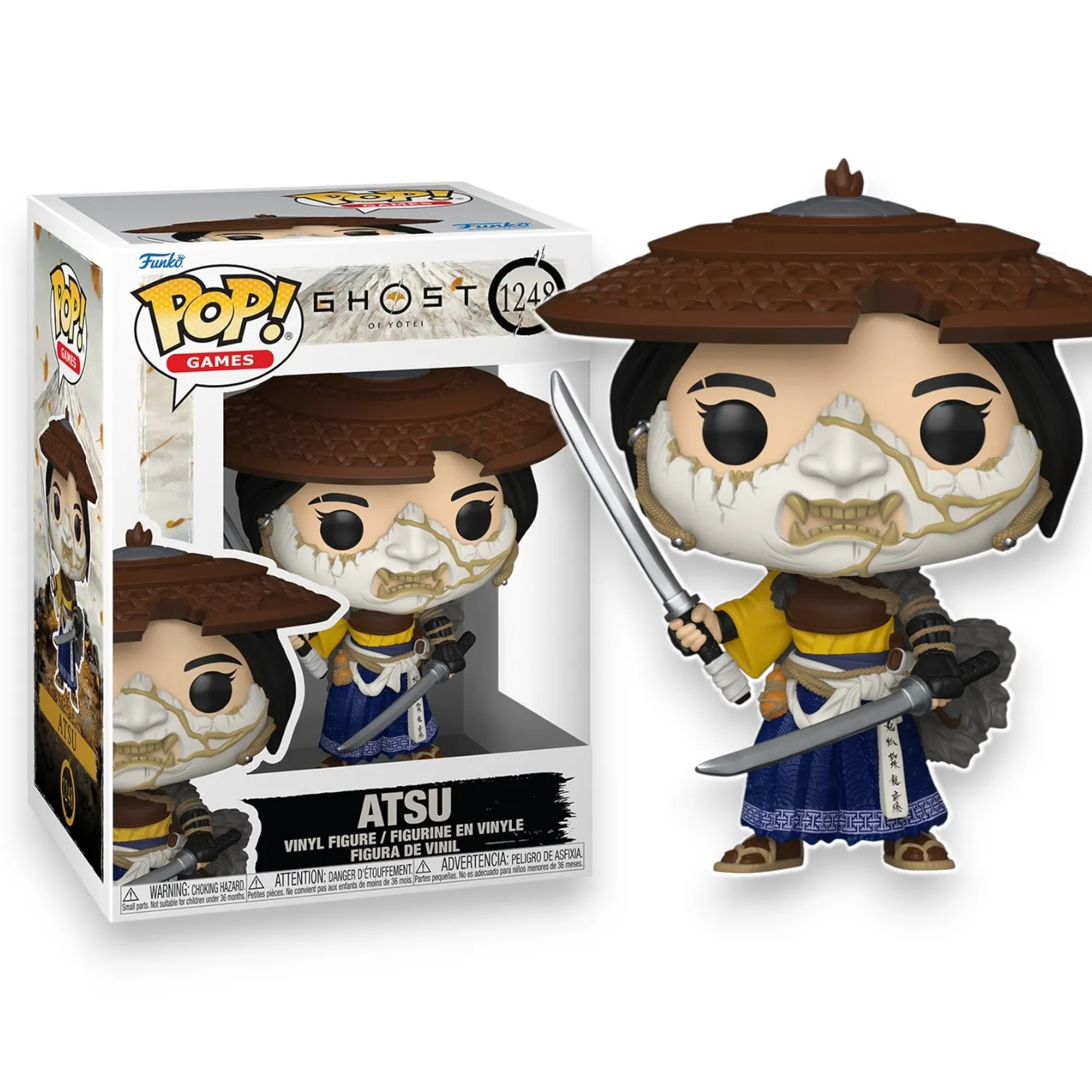 Фигурка Ghost of Yotei Atsu — Funko Pop Vinyl 1248