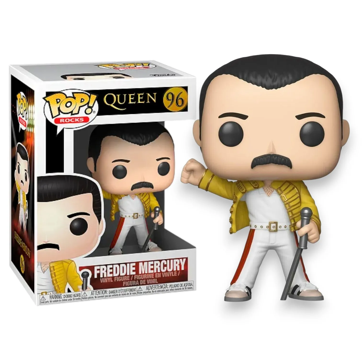 Фигурка Фредди Меркьюри — Funko Queen POP! Freddy Mercury Wembley 1986