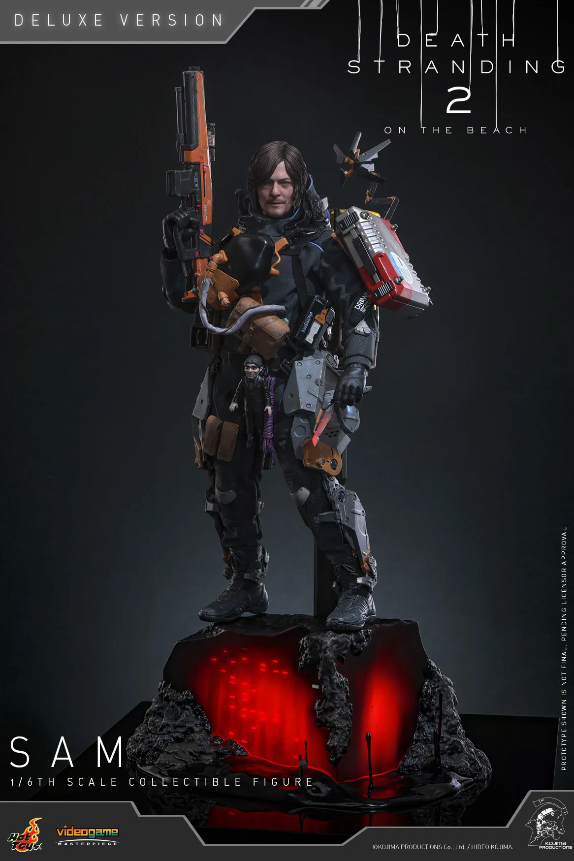 Фигурка Death Stranding 2 On the Beach Sam — Hot Toys VGM76 1/6 Deluxe