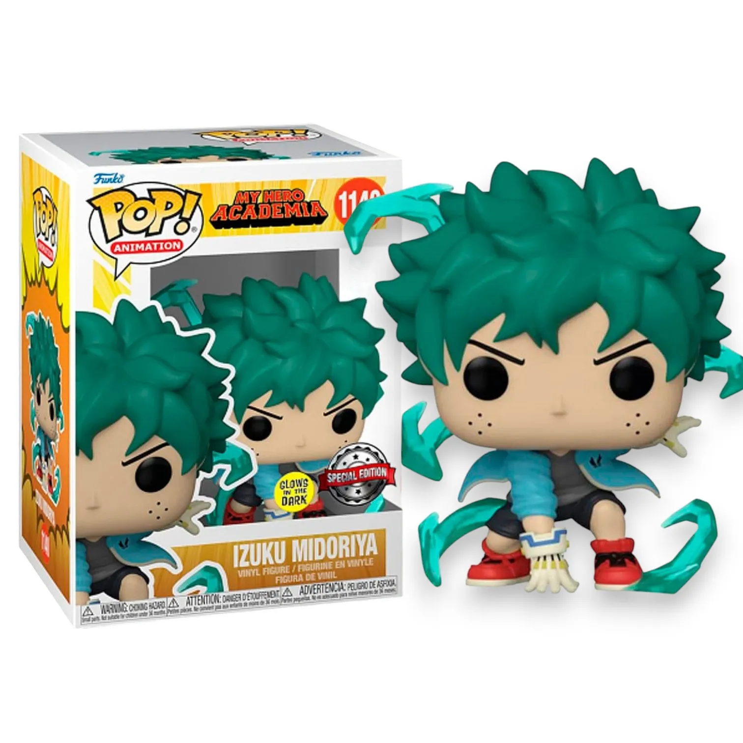 Фигурка My Hero Academia Izuku Midoriya Exclusive — Funko Pop! Vinyl 1140