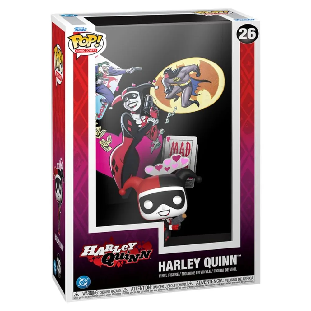Фигурка Comic Covers DC Comics Harley Quinn — Funko Pop! Vinyl 26