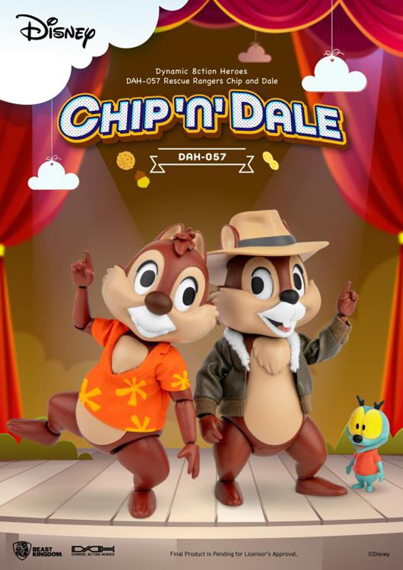 Фигурки Чип и Дэйл — Beast Kingdom DAH Chip n Dale - купить в GeekZona.ru