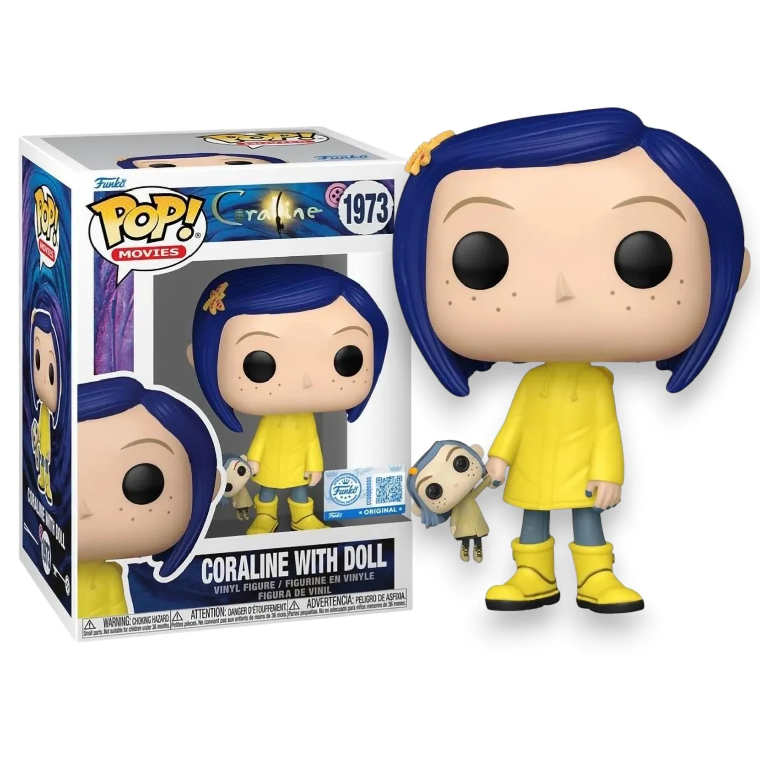 Фигурка Coraline w Doll Exc — Funko Pop! Vinyl 1973