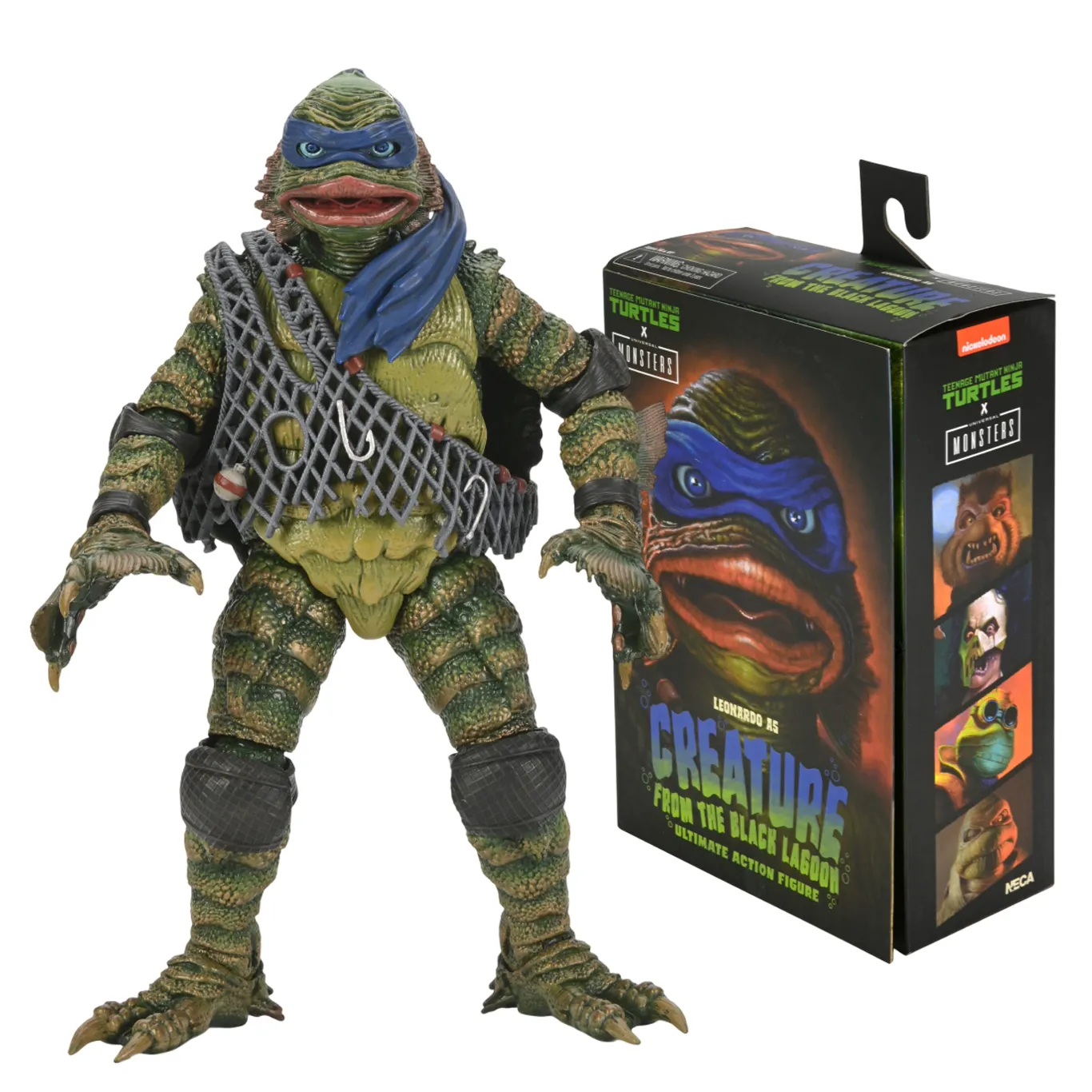 Фигурка Leonardo as Creature from the Black Lagoon — Neca Universal Monsters x TMNT
