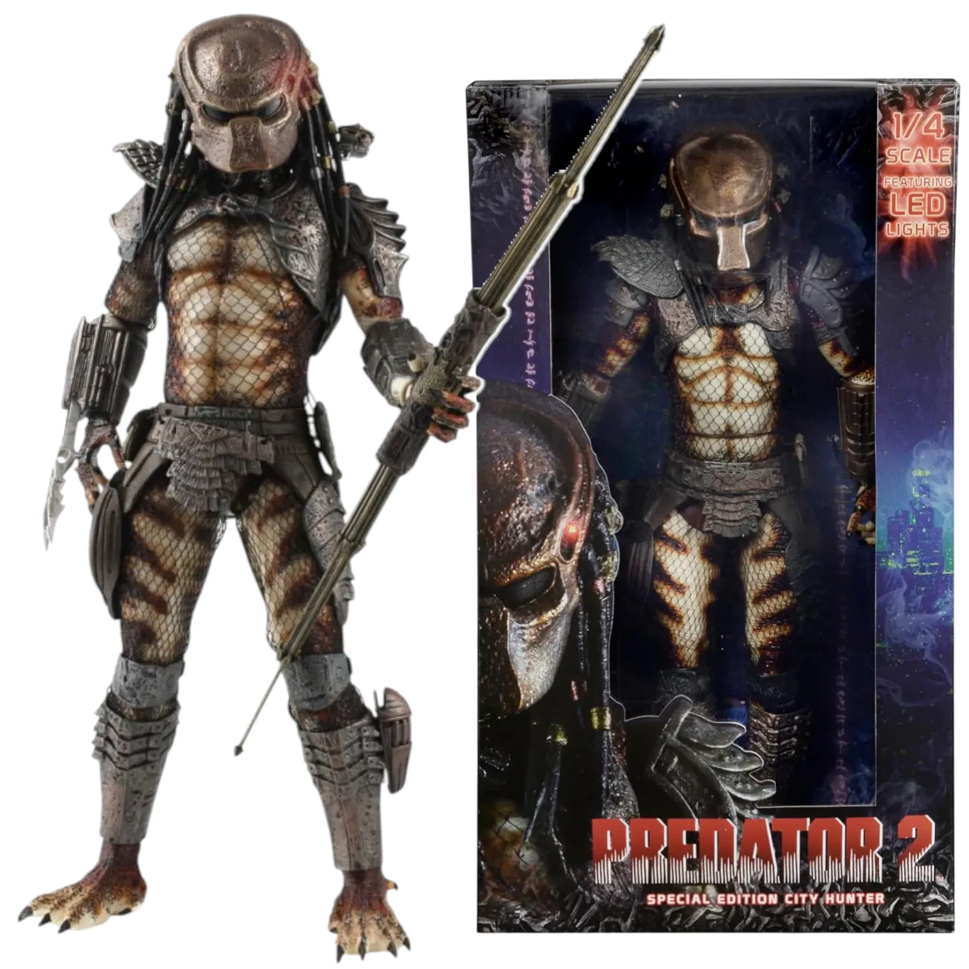 Фигурка Хищника — Neca Predator 2 1/4 City Hunter