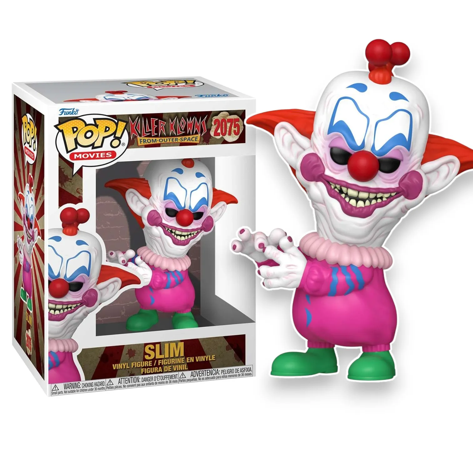 Фигурка Killer Klowns from Outer Space Slim — Funko Pop! Vinyl 2075