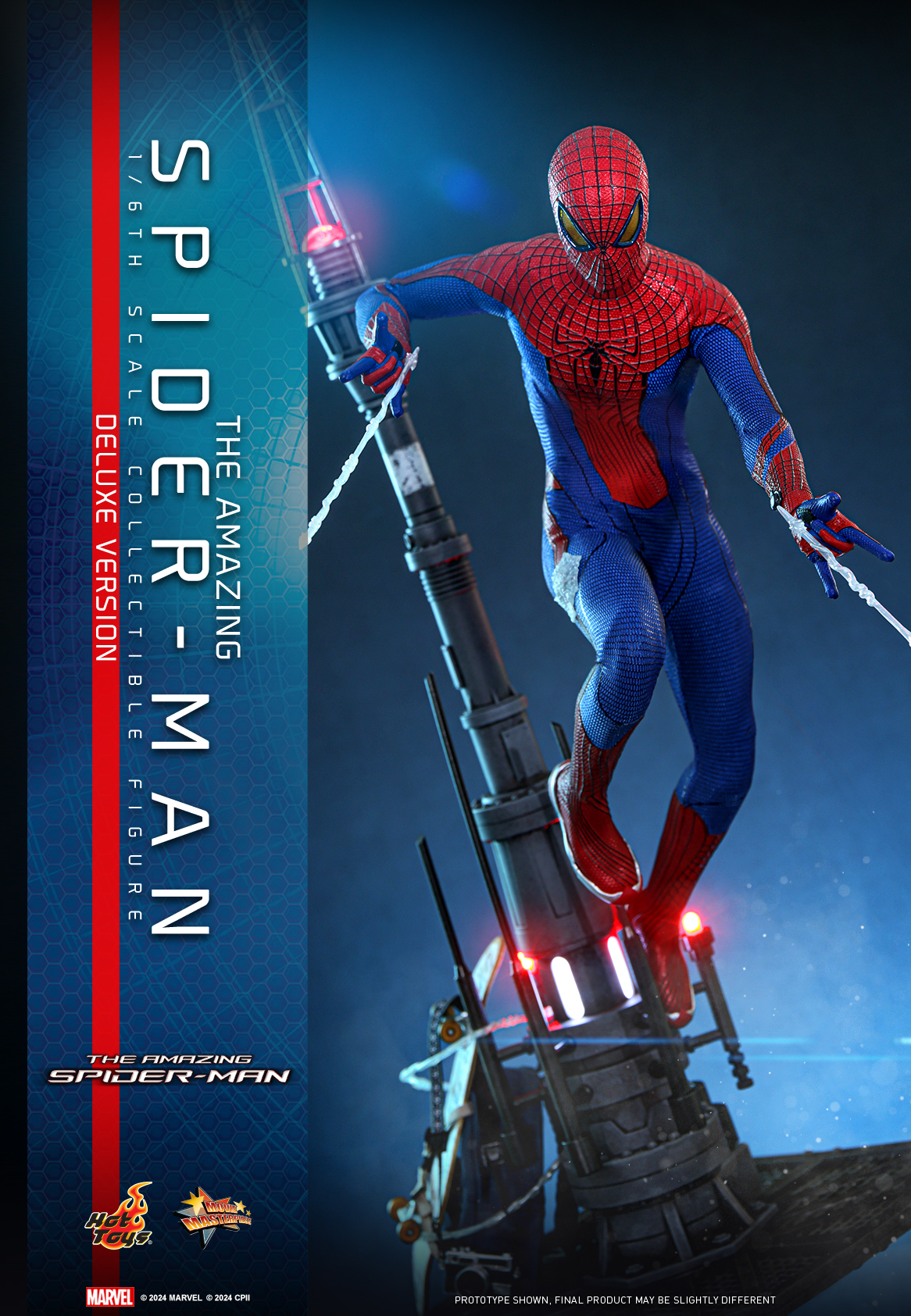 Amazing Spider Man Hot Toys MMS772 Deluxe Version 1 6