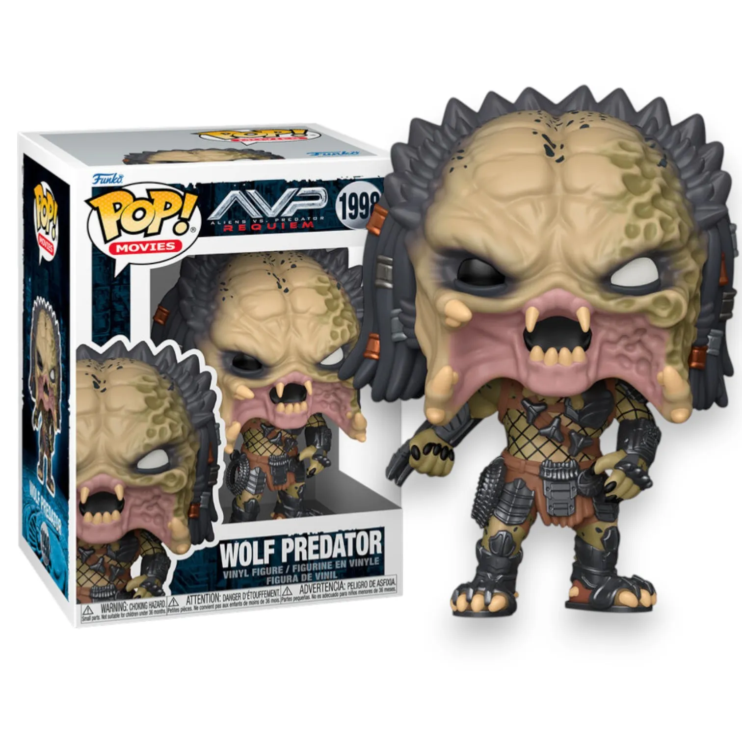 Фигурка Alien vs Predator Requiem Wolf Predator — Funko Pop! Vinyl 1998