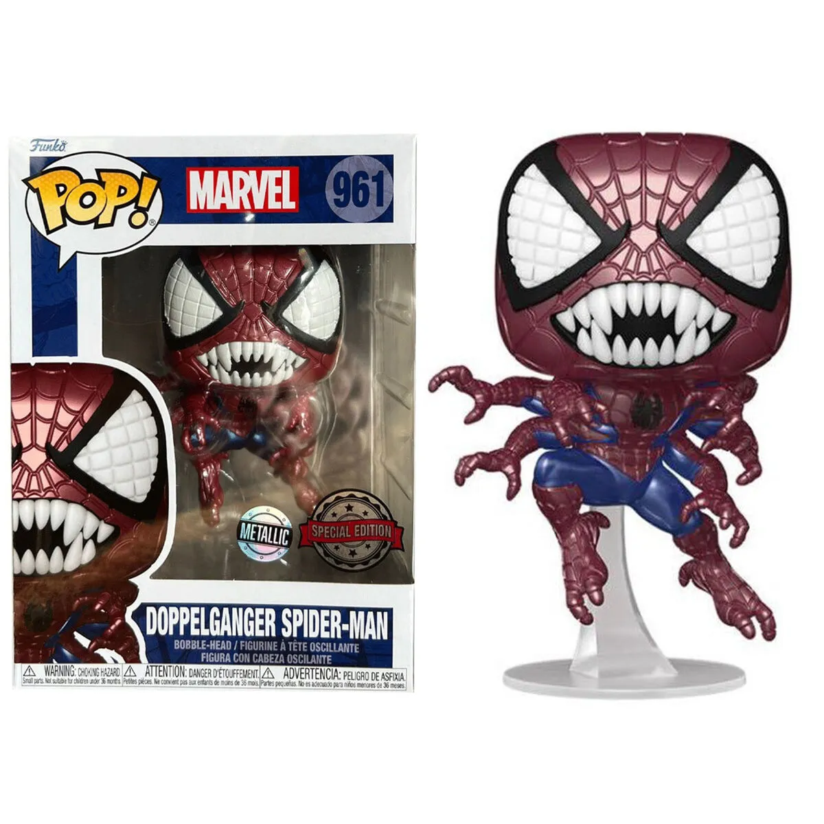 Фигурка Doppelganger Spider-Man Exclusive — Funko POP! Marvel 961