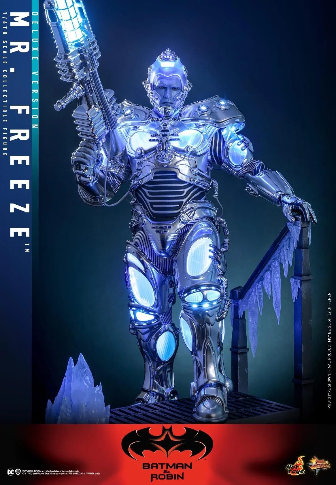 Фигурка Mr Freeze — Hot Toys Batman & Robin MMS800 1/6 Deluxe