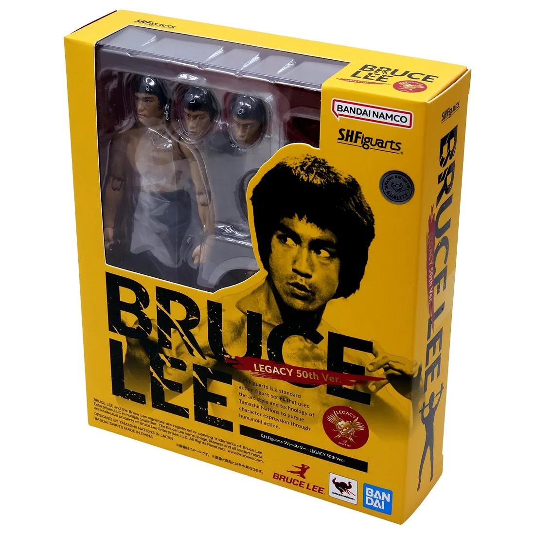 Фигурка Брюс Ли — Bandai Bruce Lee Legacy 50th Ver SHFiguarts