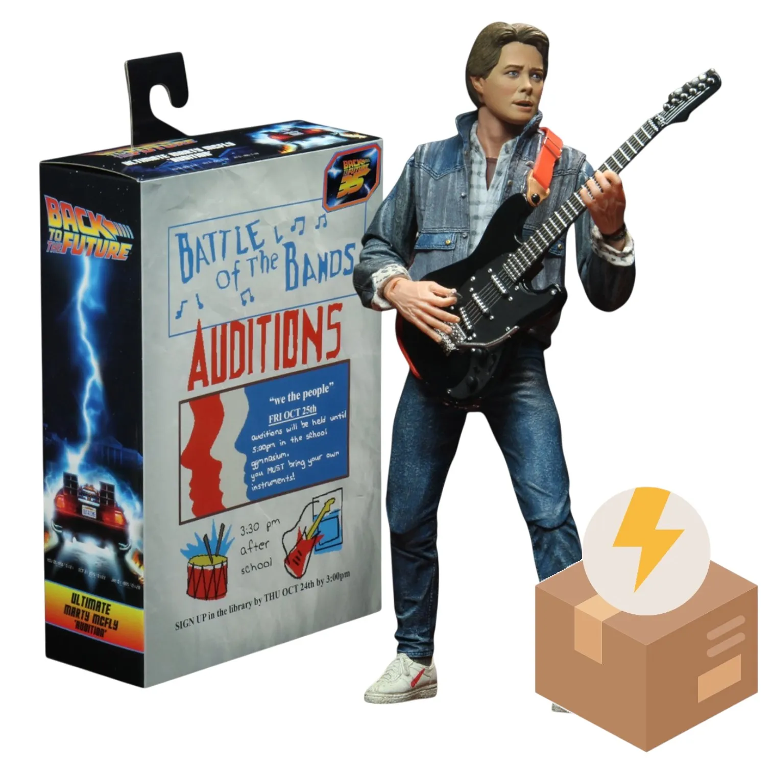 Фигурка Marty McFly Audition — Neca Back to the Future Ultimate Figure BD