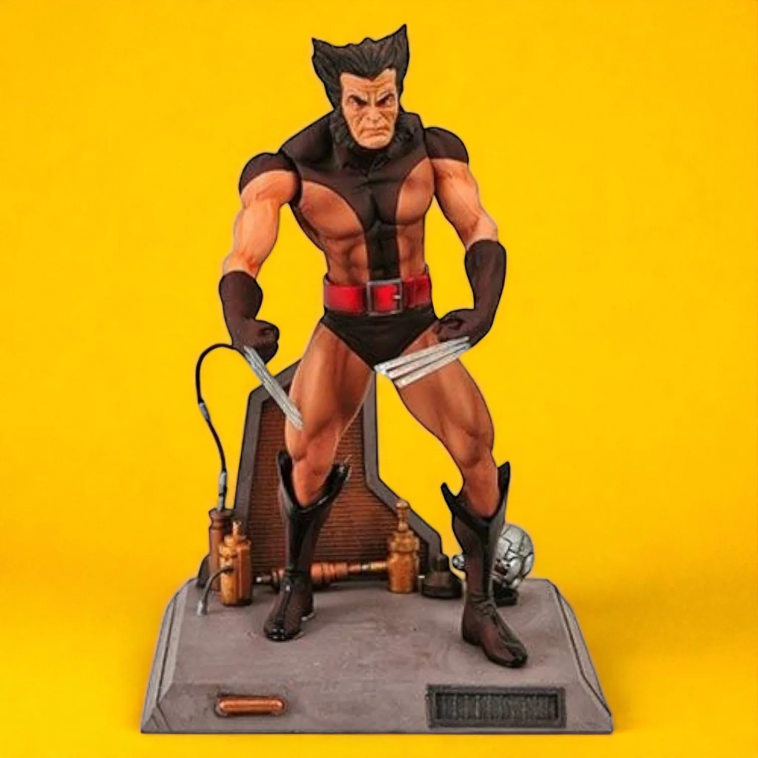 Фигурка Росомаха — Marvel Select Brown Costume Unmasked Wolverine