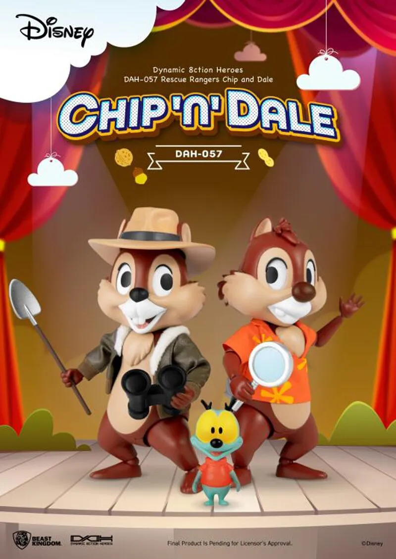 Фигурки Чип и Дэйл — Beast Kingdom DAH Chip n Dale