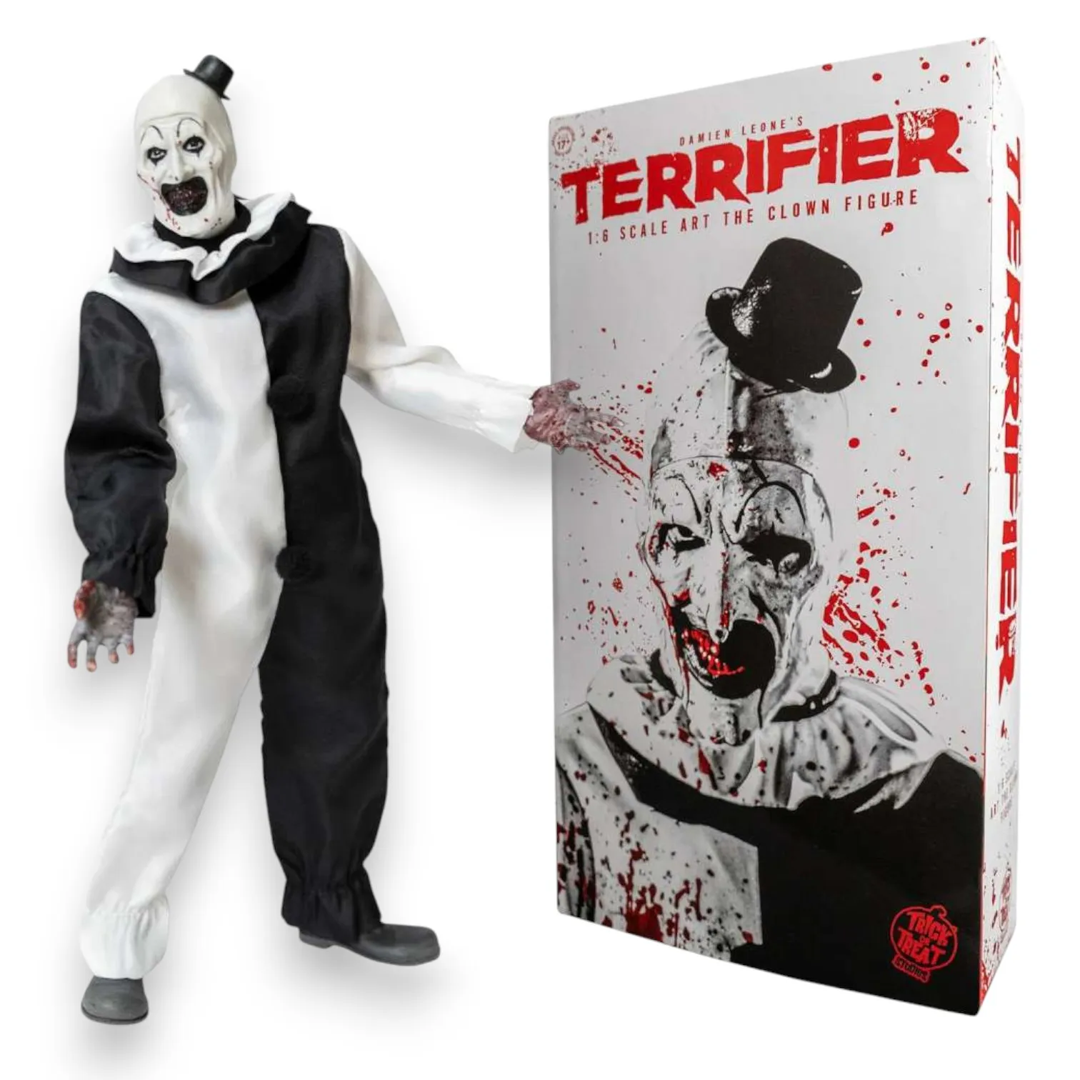 Фигурка Ужасающий — Terrifier Art The Clown 1/6 Scale Figure
