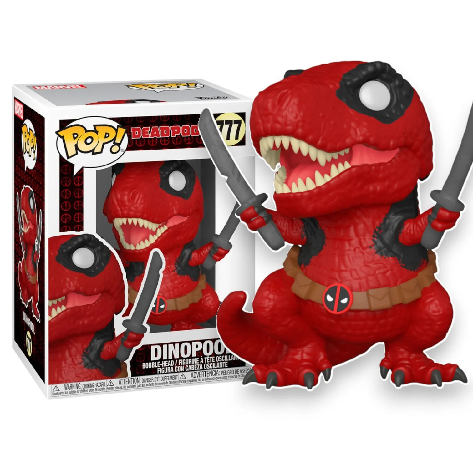 Фигурка Dinopool — Funko Deadpool 30th Anniversary Pop! Vinyl