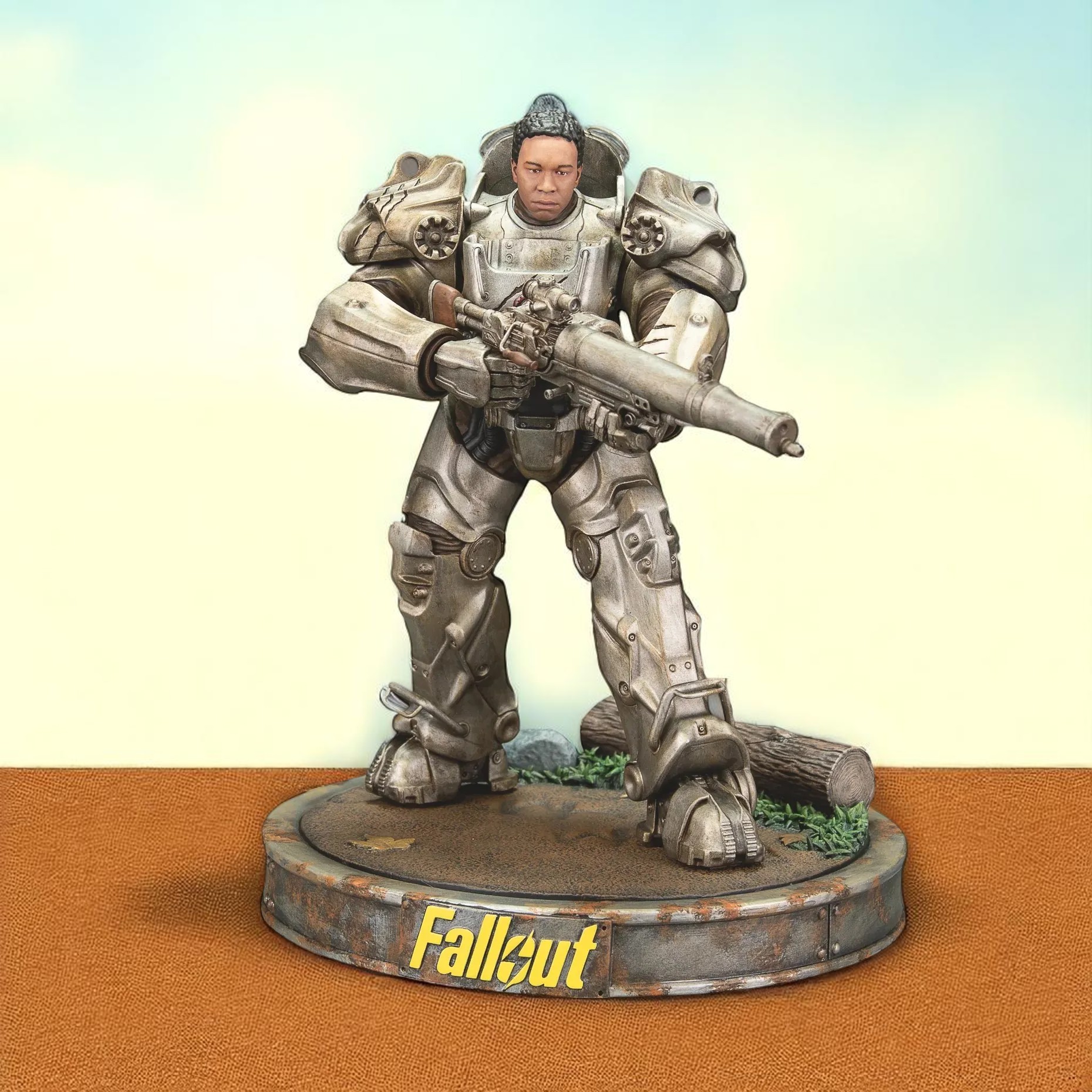Dark Horse Fallout フォールアウト　マキシマス　スタチュー Fallout (Amazon): Stylized Maximus 8