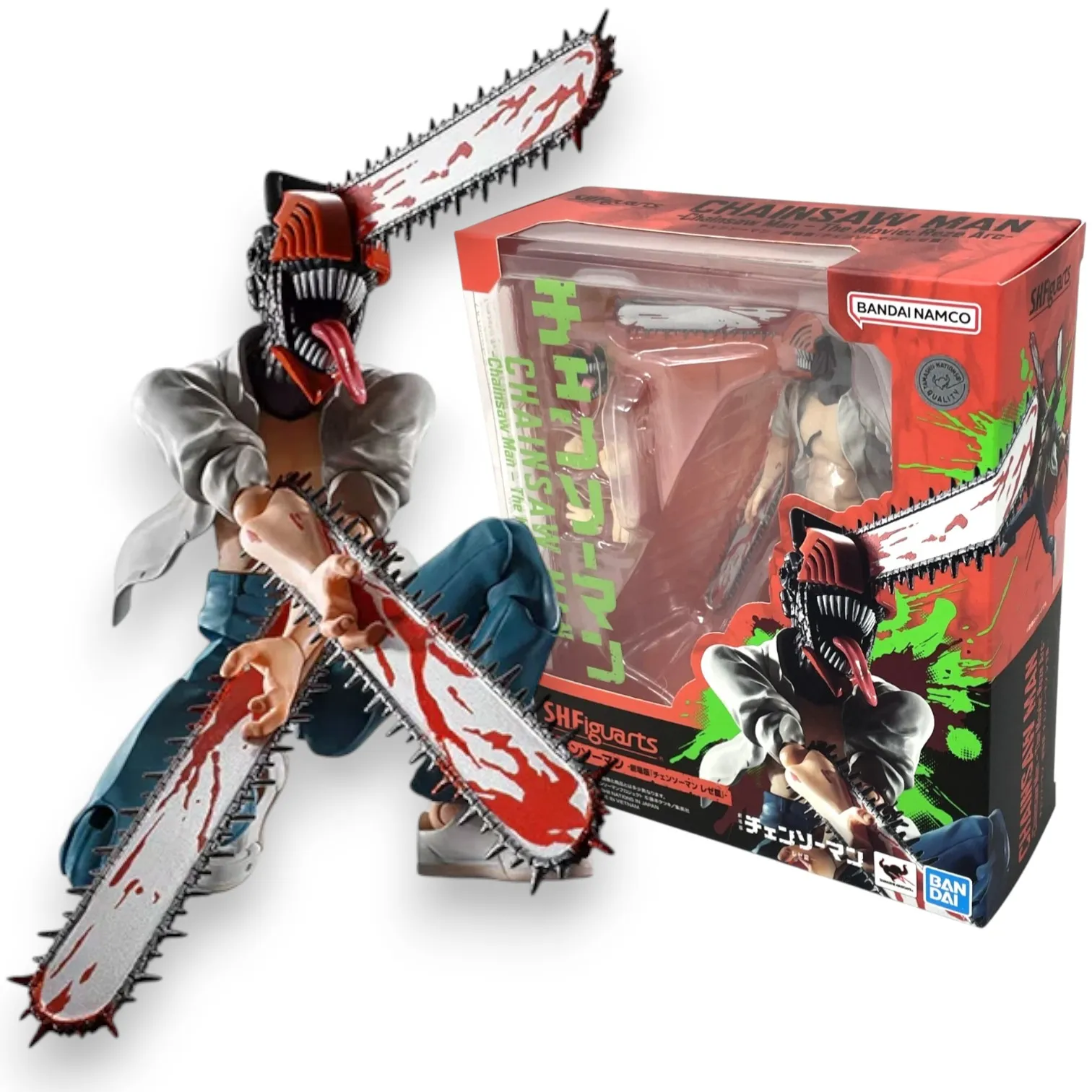 Фигурка Человек-бензопила — Bandai SH Figuarts Chainsaw Man The Movie Reze Arc