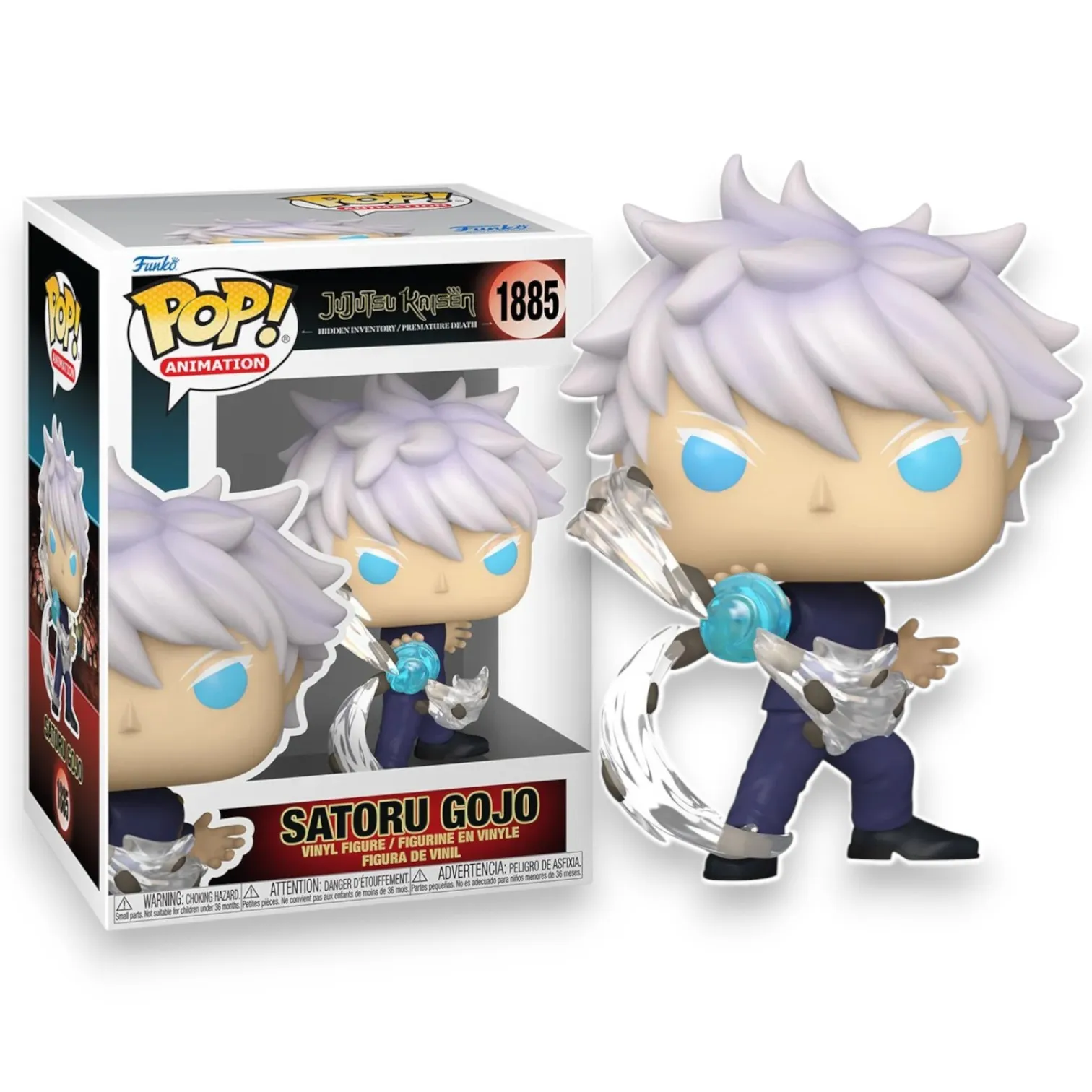 Фигурка Jujutsu Kaisen Satoru Gojo Hidden Inv — Funko Pop Vinyl 1885