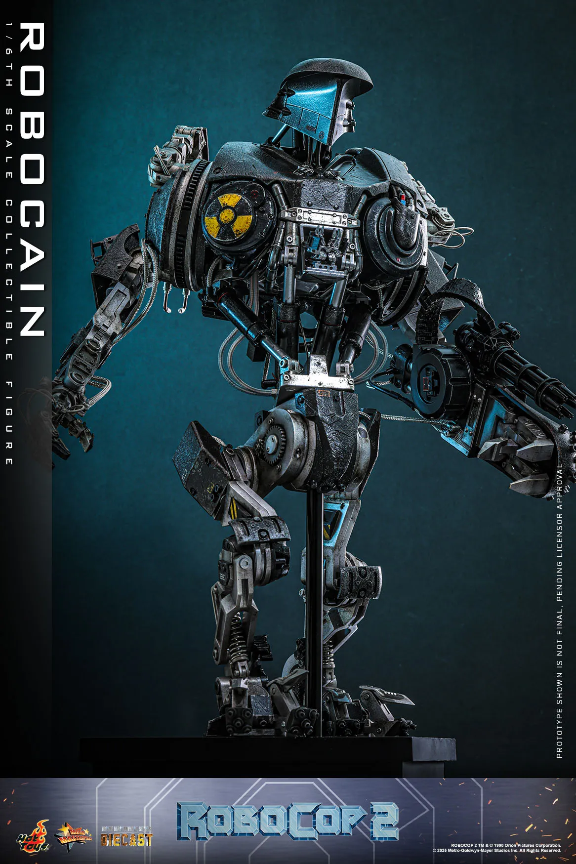 Фигурка РобоКейн — Hot Toys MMS828D75 Robocop 2 1/6