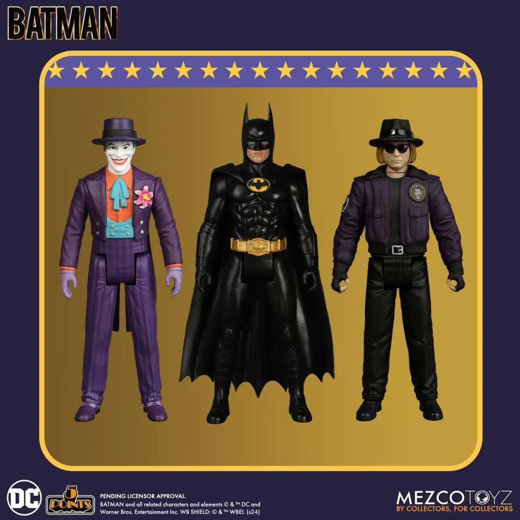 Фигурки Бэтмен — Mezco 5 Points