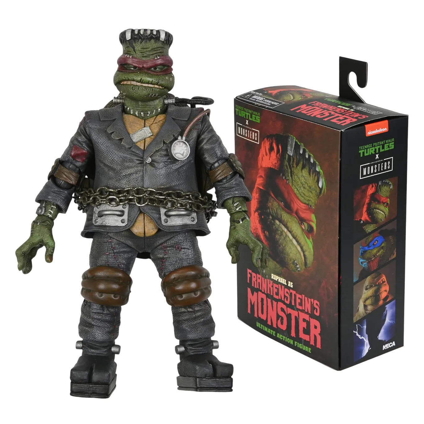 Фигурка Ultimate Raphael as Frankenstein Monster — Neca Universal Monsters x Teenage Mutant Ninja Turtles