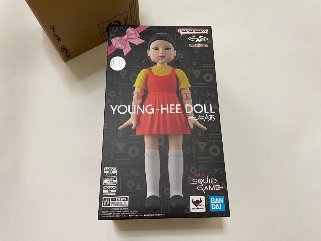 Фигурка Squid Game Young-hee Doll — TAMASHII Lab Bandai - купить в  GeekZona.ru