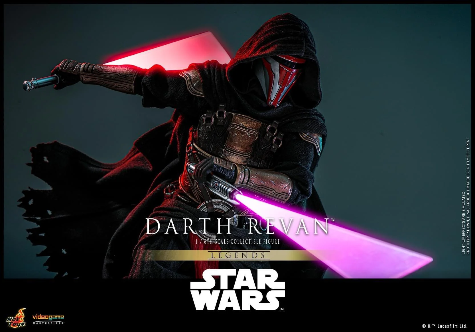 Фигурка Darth Revan - Hot Toys VGM62 Star Wars 1/6 