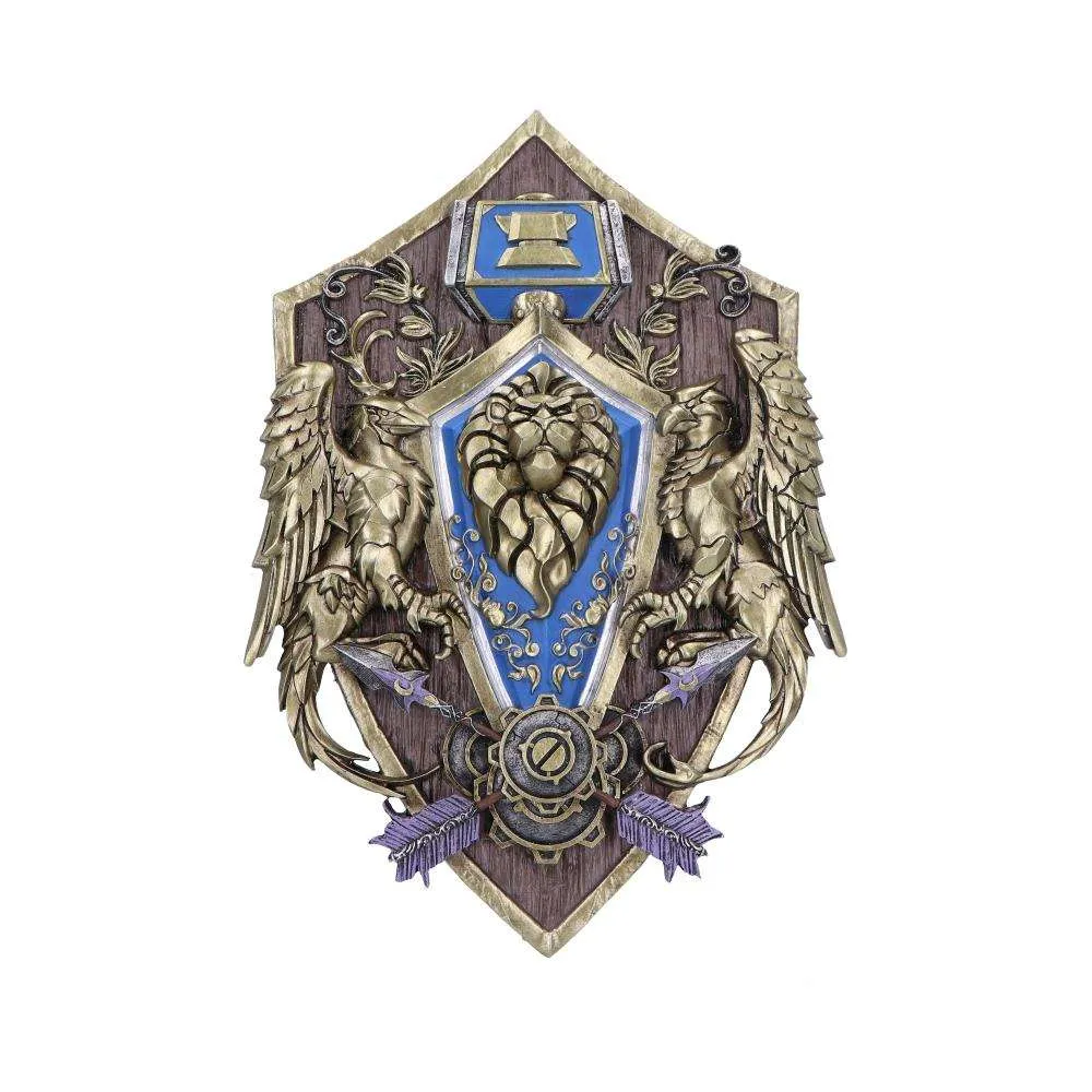 Герб Альянса — Nemesis Now World Of Warcraft Alliance Wall Plaque