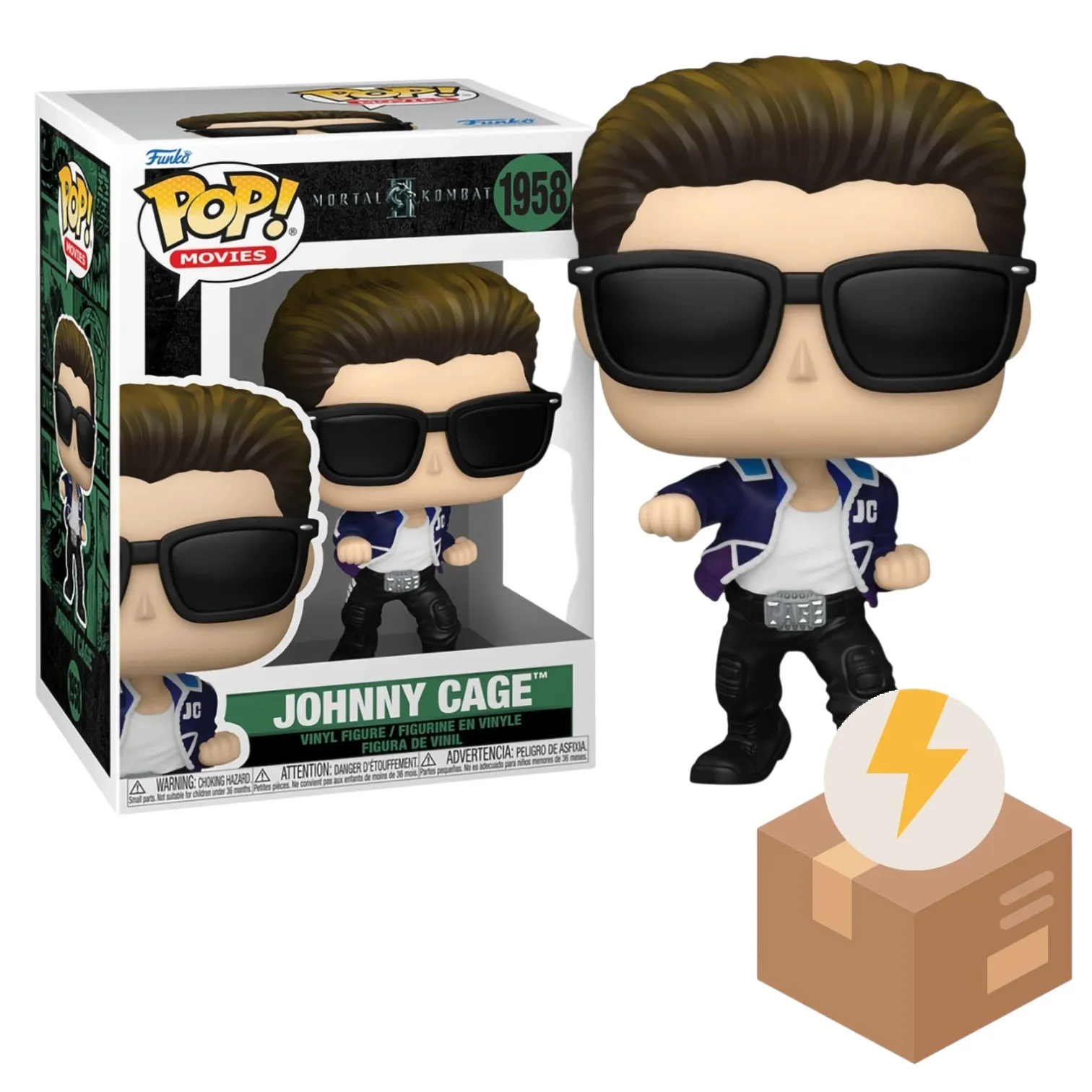Фигурка Mortal Kombat II Johnny Cage — Funko POP! Vinyl 1958 BD