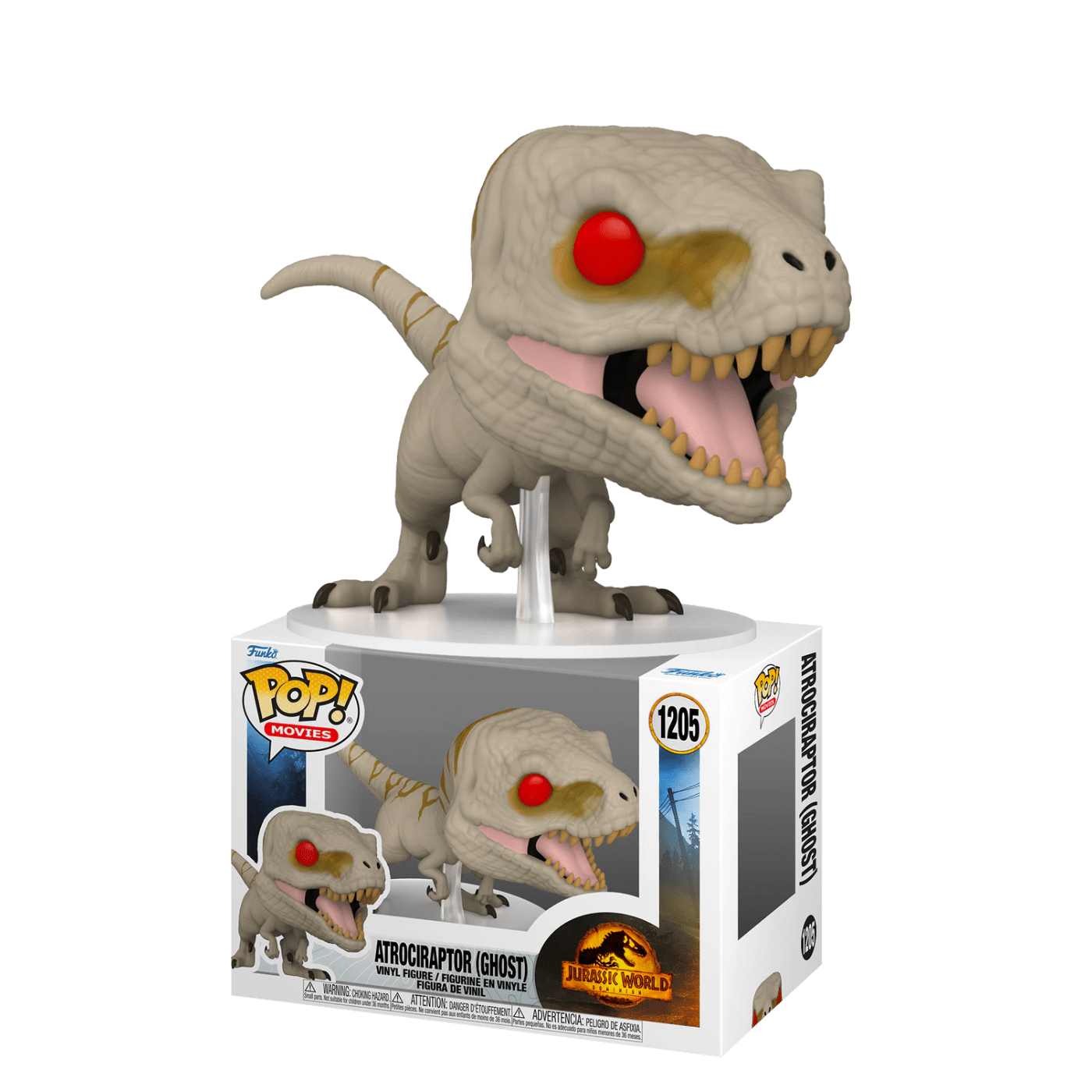 Фигурка Jurassic World Dominion Atrociraptor Ghost — Funko Pop! - купить в  GeekZona.ru