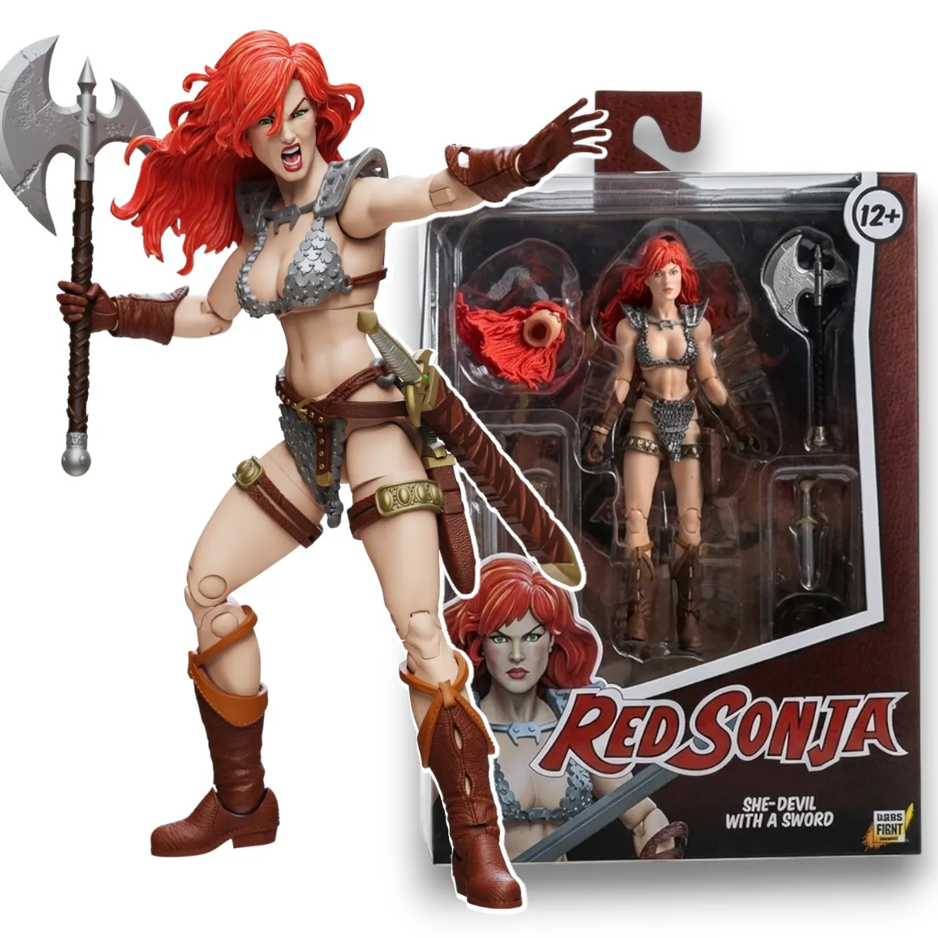 Фигурка Red Sonja 1:18 Scale — Boss Fight Studio Epic HACKS Figure