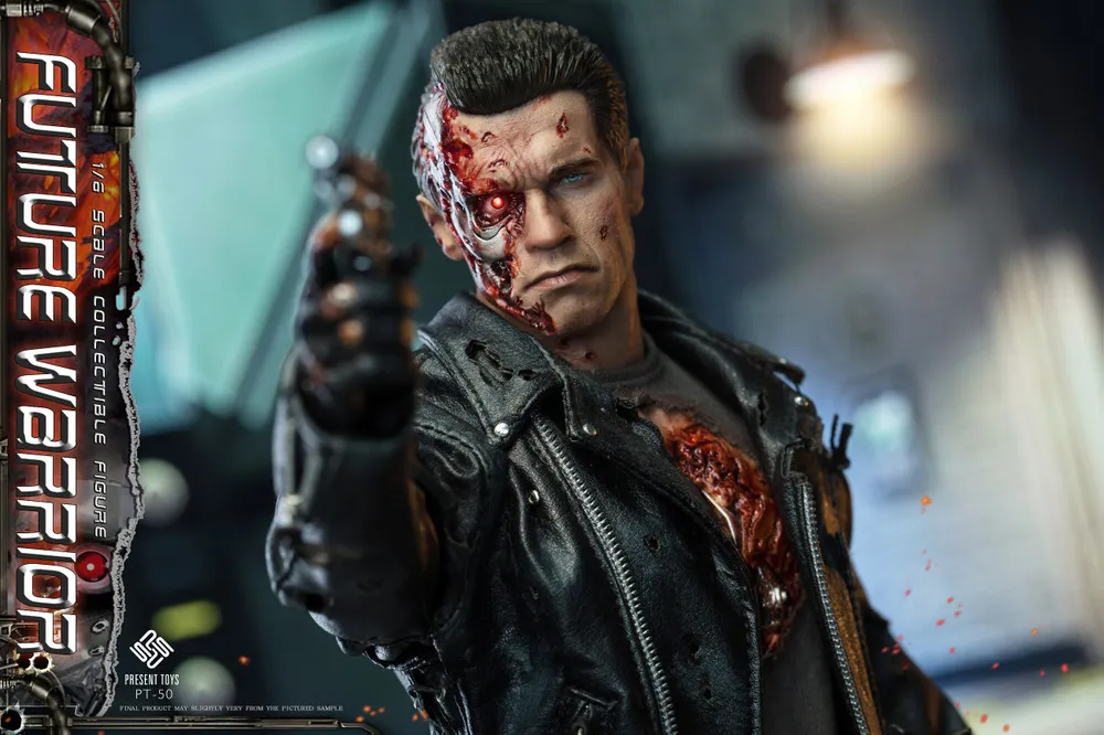 Terminator T 800 Present Toys PT SP50 Future Warrior 1 6
