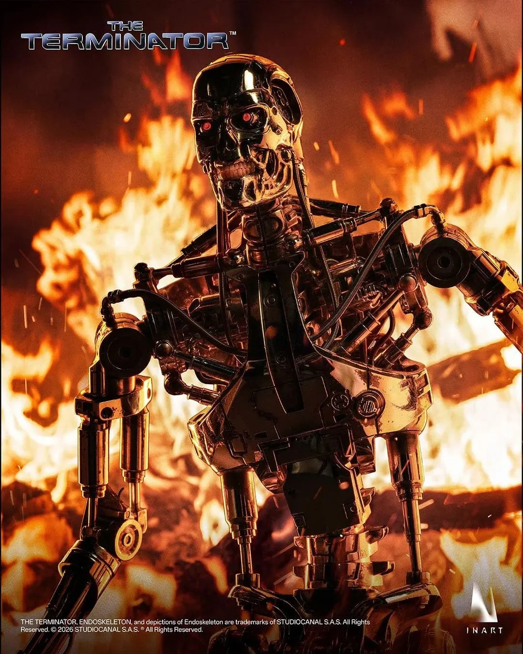 Фигурка Terminator Endoskeleton T-800 — Inart AgA036 1/6 Collectible Figure