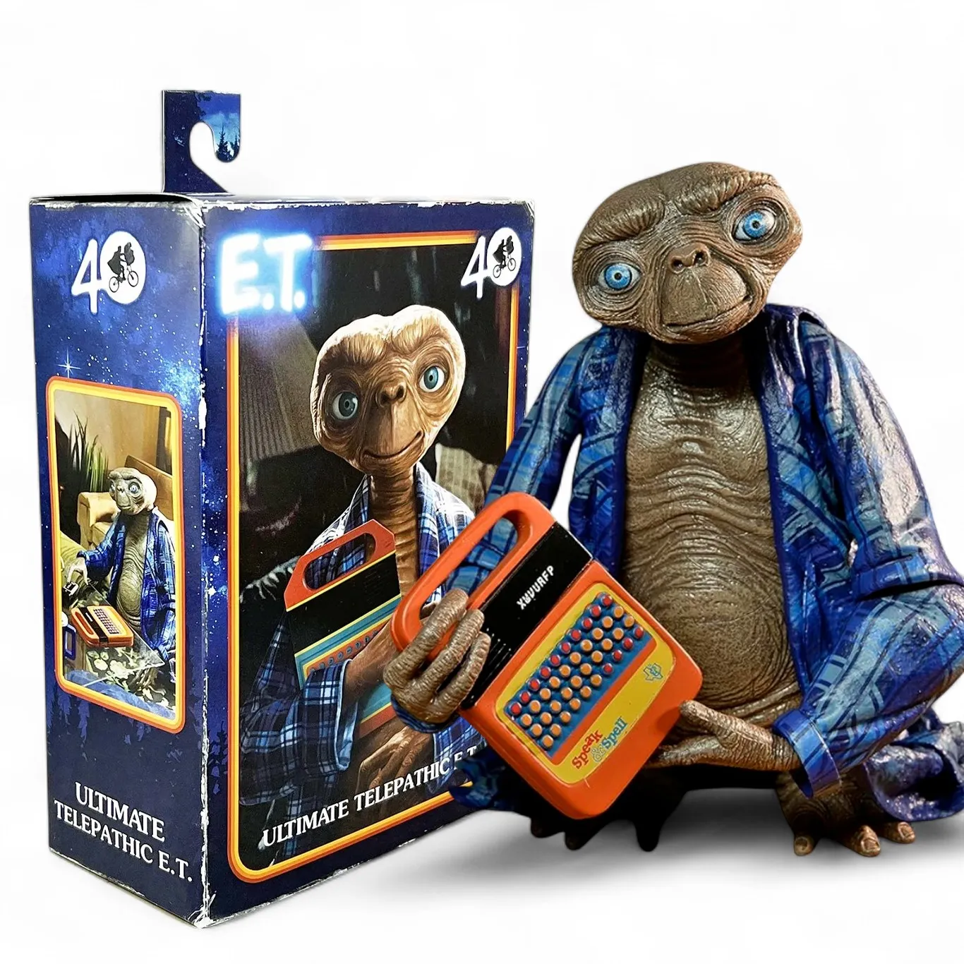 Фигурка Инопланетянин — Neca 40th Anniversary ET Telepathic Ultimate